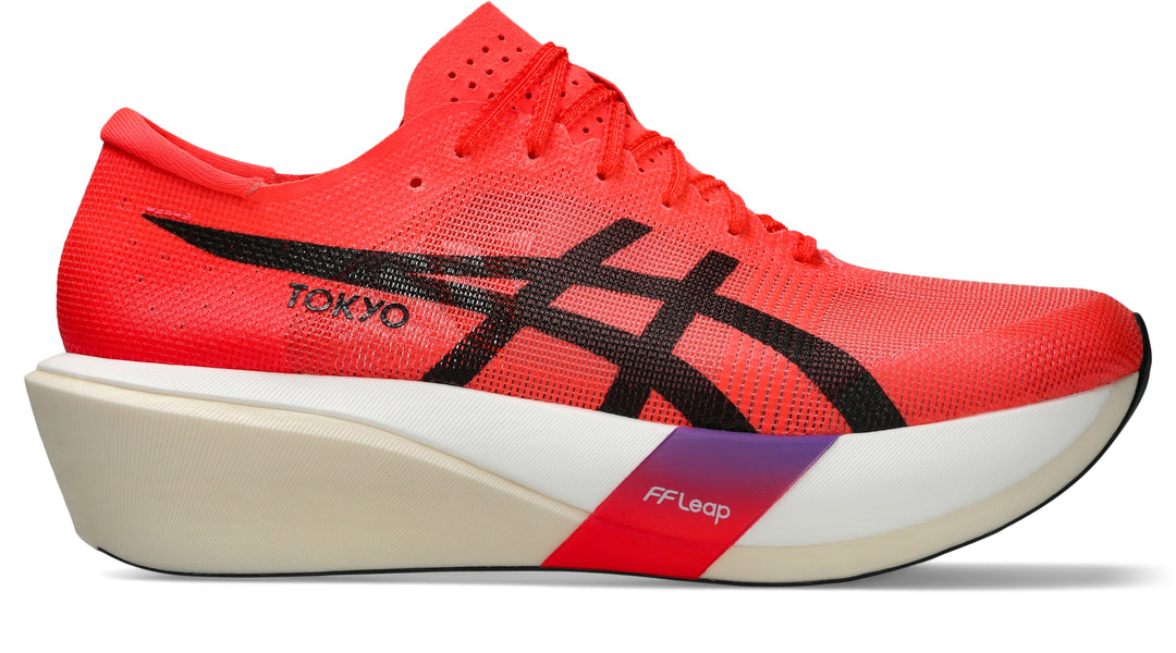 ASICS Unisex's METASPEED EDGE TOKYO - FLASH RED/BLACK lateral