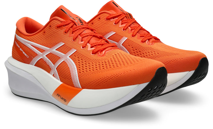 ASICS Unisex's YOGIRI SPEED - ENERGY ORANGE/WHITE quarter