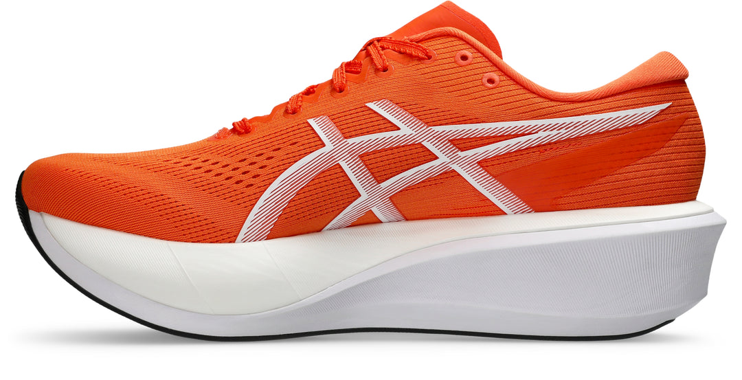 ASICS Unisex's YOGIRI SPEED - ENERGY ORANGE/WHITE medial