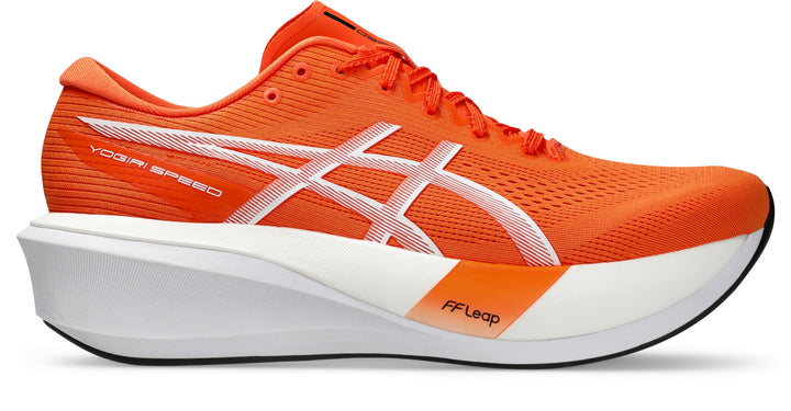 ASICS Unisex's YOGIRI SPEED - ENERGY ORANGE/WHITE lateral