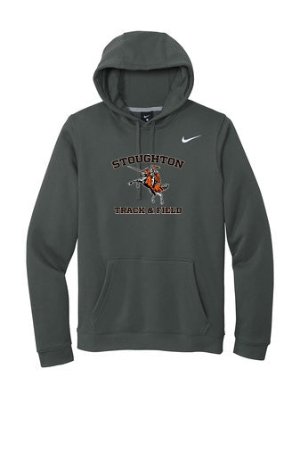 Stoughton Track & Field - Nike Club Fleece Pullover Hoodie (CJ1611)