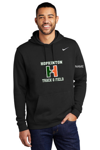 Sudadera con capucha de polar Nike Club de Hopkinton Track &amp; Field (CJ1611)