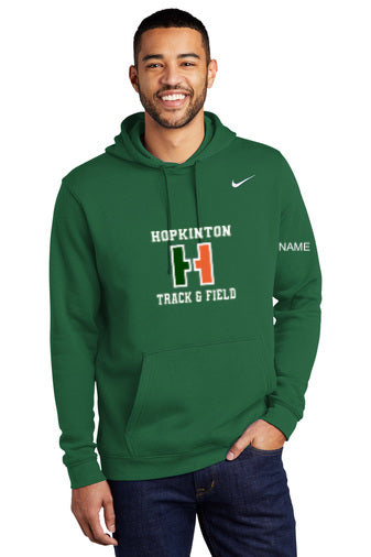 Hopkinton Track & Field - Nike Club Fleece Pullover Hoodie (CJ1611)