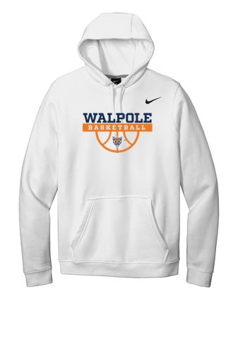 Sudadera con capucha de polar Nike Club unisex para adultos de Walpole Youth Basketball (CJ1611)