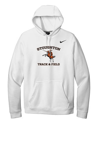 Stoughton Track & Field - Nike Club Fleece Pullover Hoodie (CJ1611)