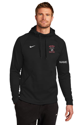 Wellesley Track and Field 2023 - Nike Therma-FIT Pullover Fleece Hoodie - CN9473