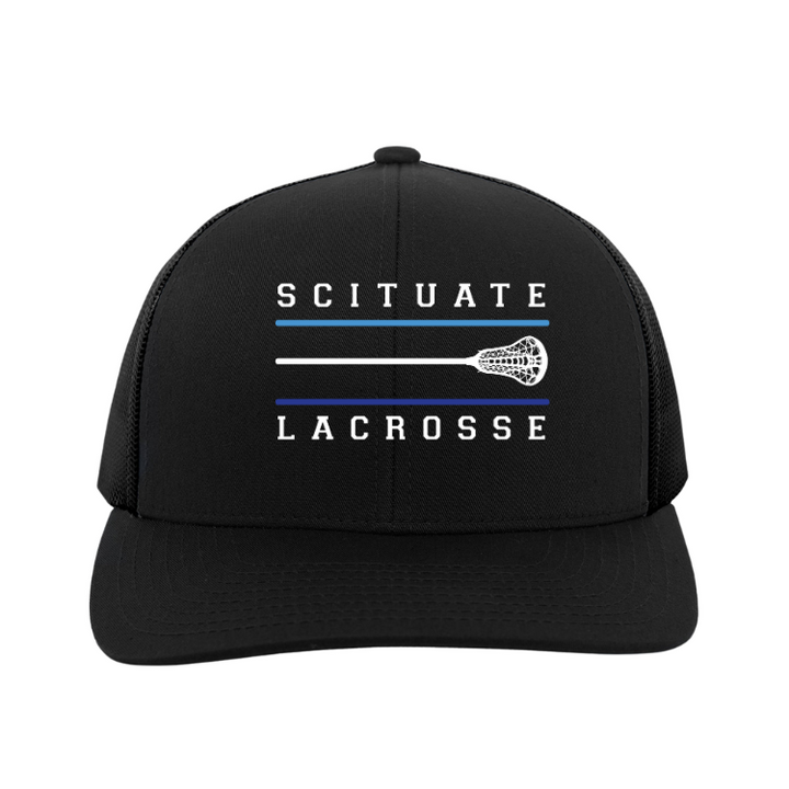 Gorra de camionero con cierre trasero Pacific Headwear de Scituate Lacrosse (104C)