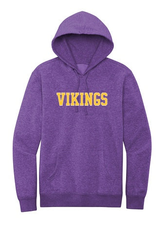 Sudadera con capucha de polar Flag Football Vikings District® VIT™ (DT6100)