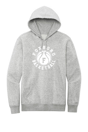 Sudadera con capucha de polar unisex para adultos District® VIT™ de Foxboro Youth Basketball (DT6100)