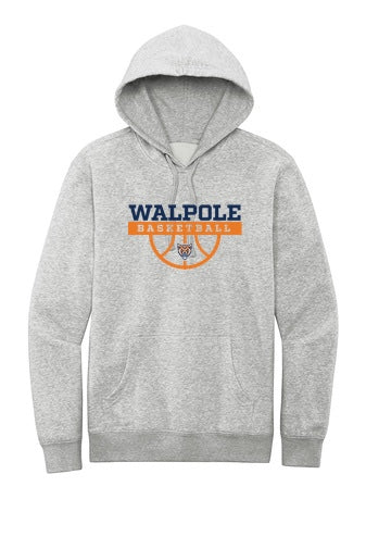 Sudadera con capucha de polar unisex para adultos District® VIT™ de Walpole Youth Basketball (DT6100)