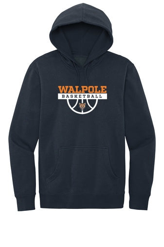 Walpole Youth Basketball - Adult Unisex District® V.I.T.™ Fleece Hoodie (DT6100)