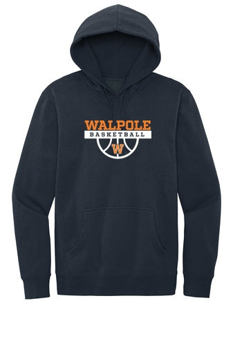 Sudadera con capucha polar unisex para adultos de Walpole Youth Basketball (DT6100)