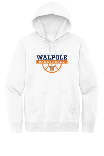 Sudadera con capucha de polar unisex para adultos District® VIT™ de Walpole Youth Basketball (DT6100)