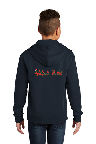 Walpole PD Xmas - District® Youth V.I.T.™ Fleece Hoodie - DT6100Y