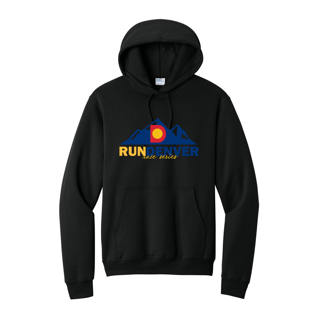 Run Denver - Unisex Fleece Pullover Hooded Sweatshirt (PC78H)