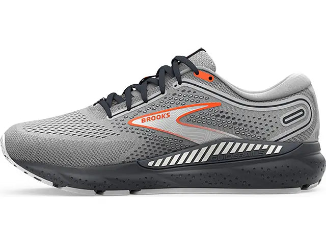 Brooks Beast GTS 23 Wide para hombre: gris/escarlata/ébano (1104012E030)