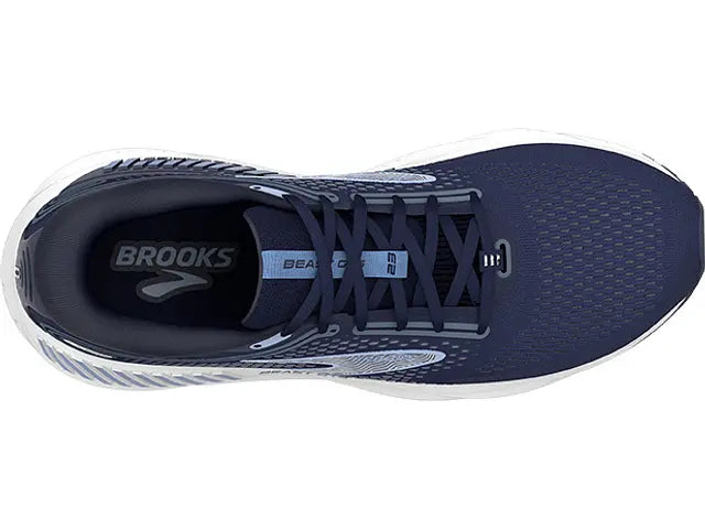 Brooks Mens Beast GTS 23 Wide- Grey/Scarlet/Ebony (1104012E495)