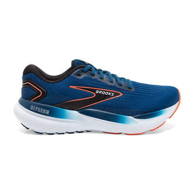 Brooks Glycerin 21 para hombre: ópalo azul/negro/capuchina (1104191D474)