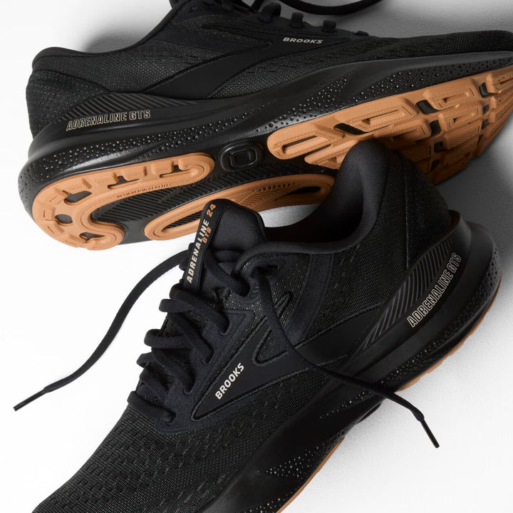 Brooks Men's Adrenaline GTS 24 - Black/Biscuit