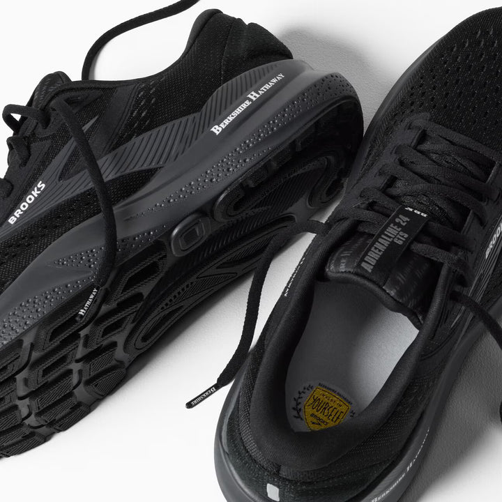 Brooks Men's Adrenaline GTS 24 - Black/Black/Ebony