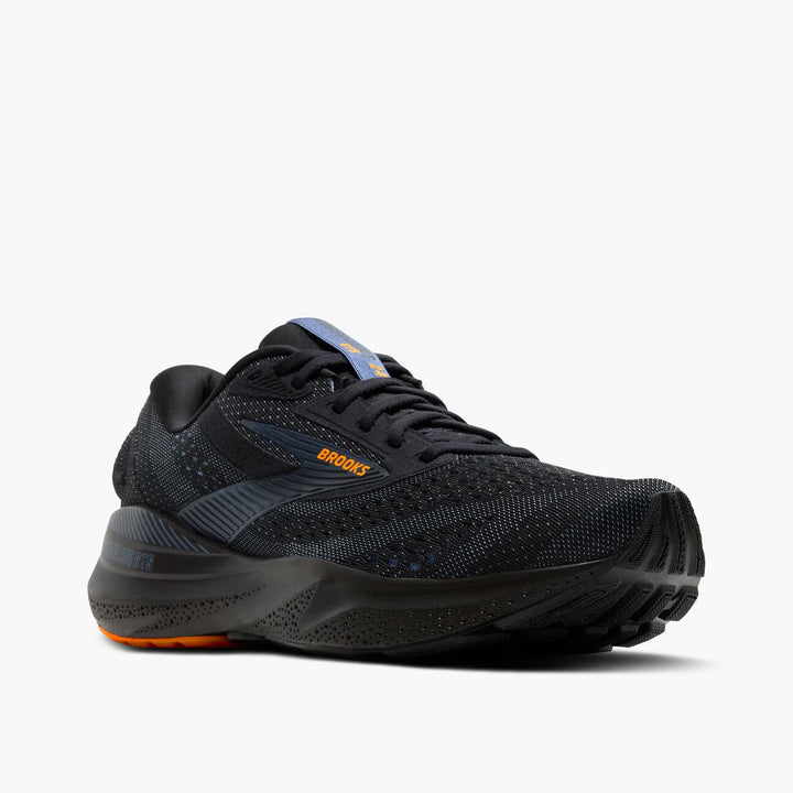Brooks Men's Adrenaline GTS 24 - Black/Country Blue/Orange