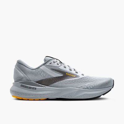 Brooks Adrenaline GTS 24 para hombre (extra ancho) - Aleación/Blanco/Dorado Fusion