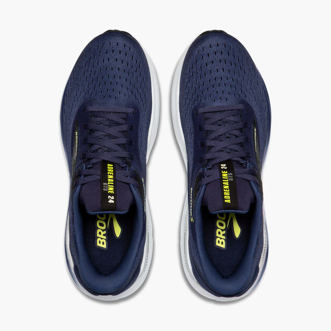 Brooks Men's Adrenaline GTS 24 - Peacoat/Black/Sharp Green