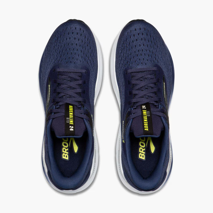 Brooks Men's Adrenaline GTS 24 - Peacoat/Black/Sharp Green