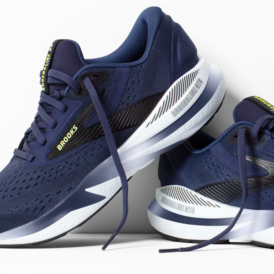 Brooks Men's Adrenaline GTS 24 - Peacoat/Black/Sharp Green