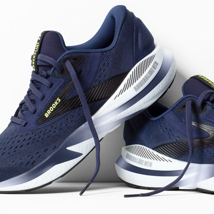 Brooks Men's Adrenaline GTS 24 - Peacoat/Black/Sharp Green