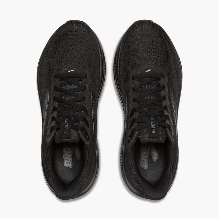 Brooks Men's Ghost 17 - Black/Black/Ebony