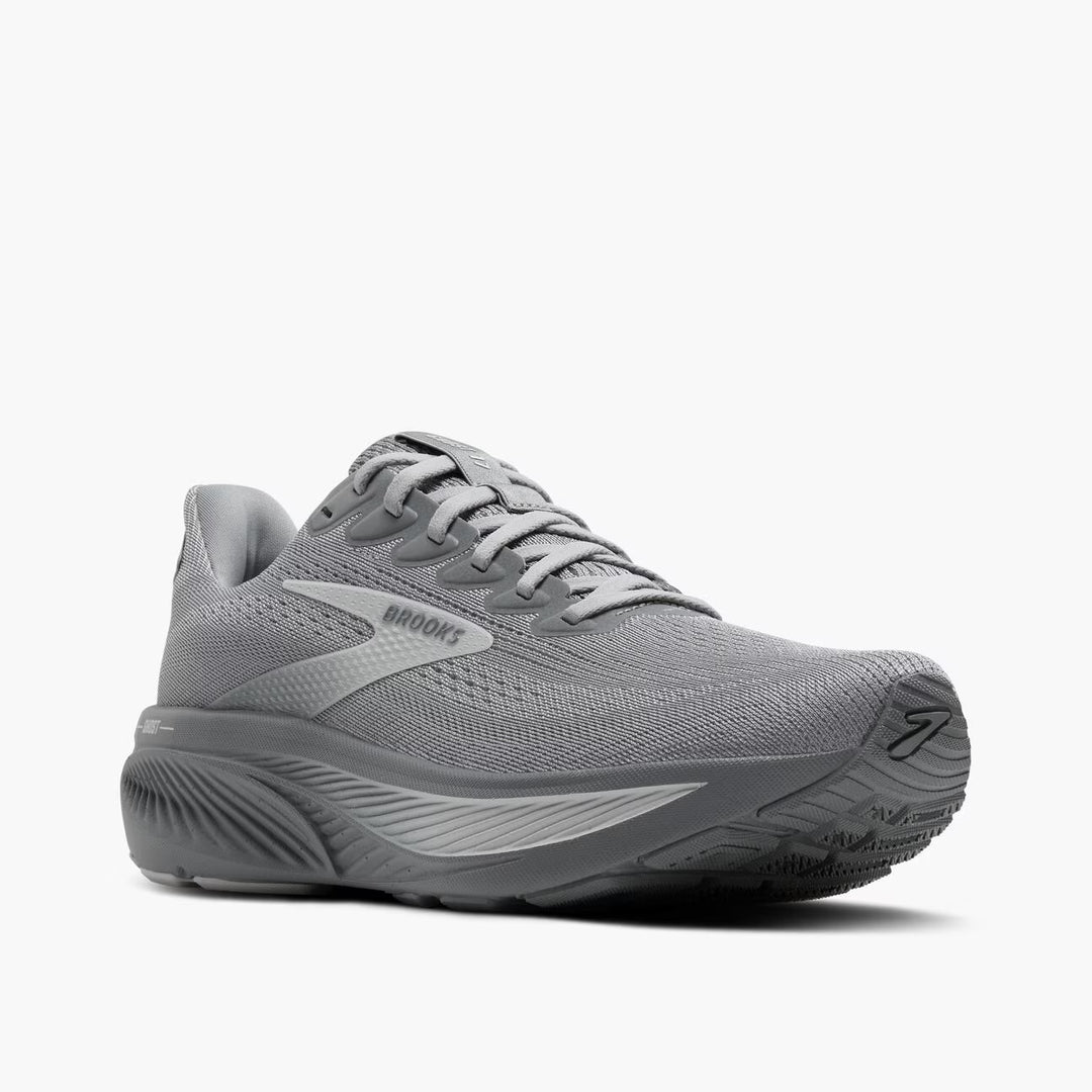 Brooks Ghost 17 (Ancho) para hombre - Gris imprimación/Hongo ostra