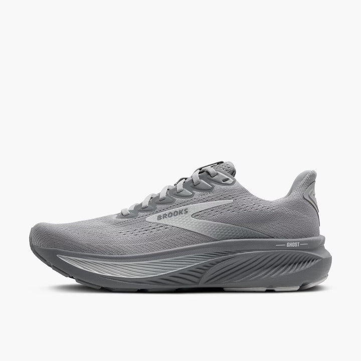 Brooks Ghost 17 (Ancho) para hombre - Gris imprimación/Hongo ostra