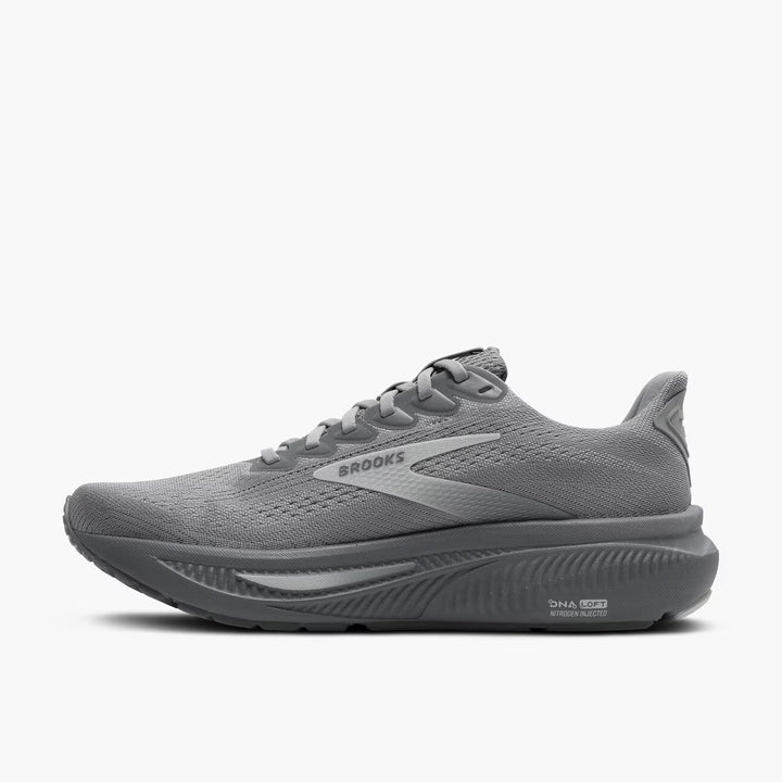 Brooks Ghost 17 (Ancho) para hombre - Gris imprimación/Hongo ostra