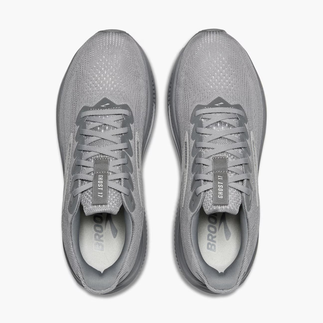 Brooks Ghost 17 (Ancho) para hombre - Gris imprimación/Hongo ostra
