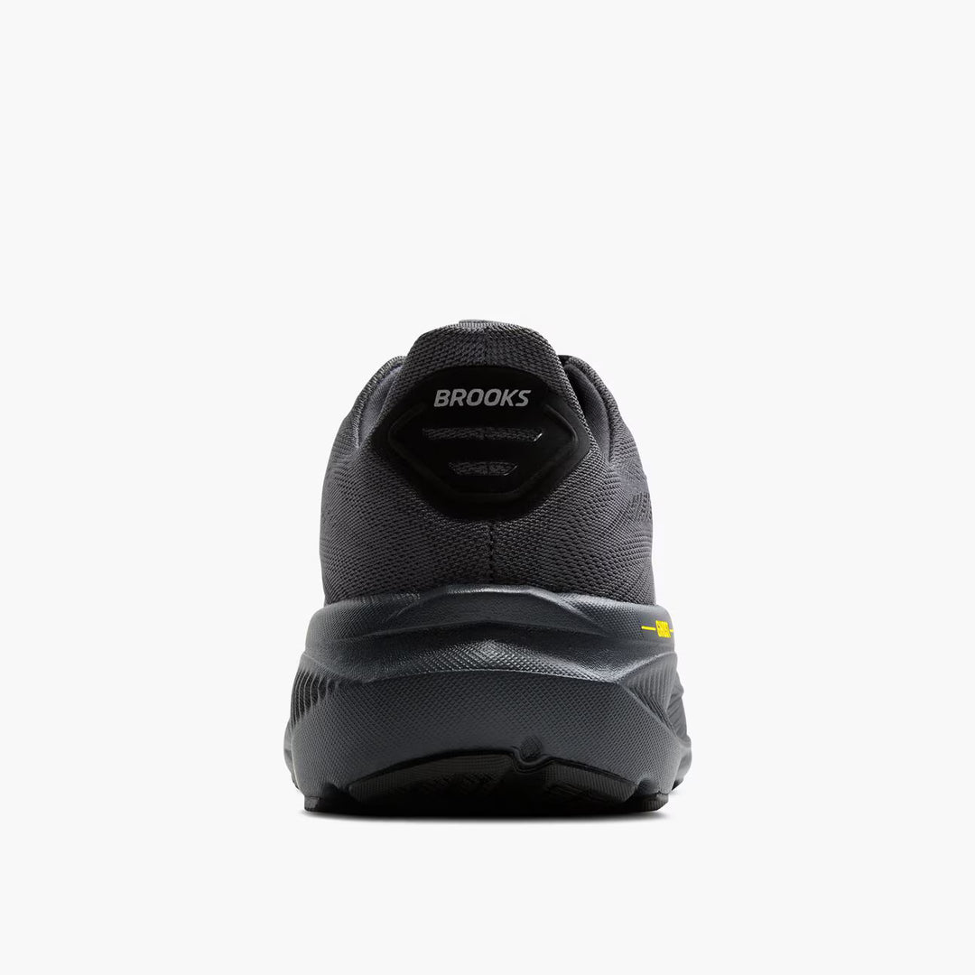 Brooks Men's Ghost 17 - Ebony/Black/Yellow
