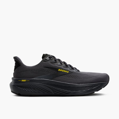 Brooks Ghost 17 para hombre - Ébano/Negro/Amarillo