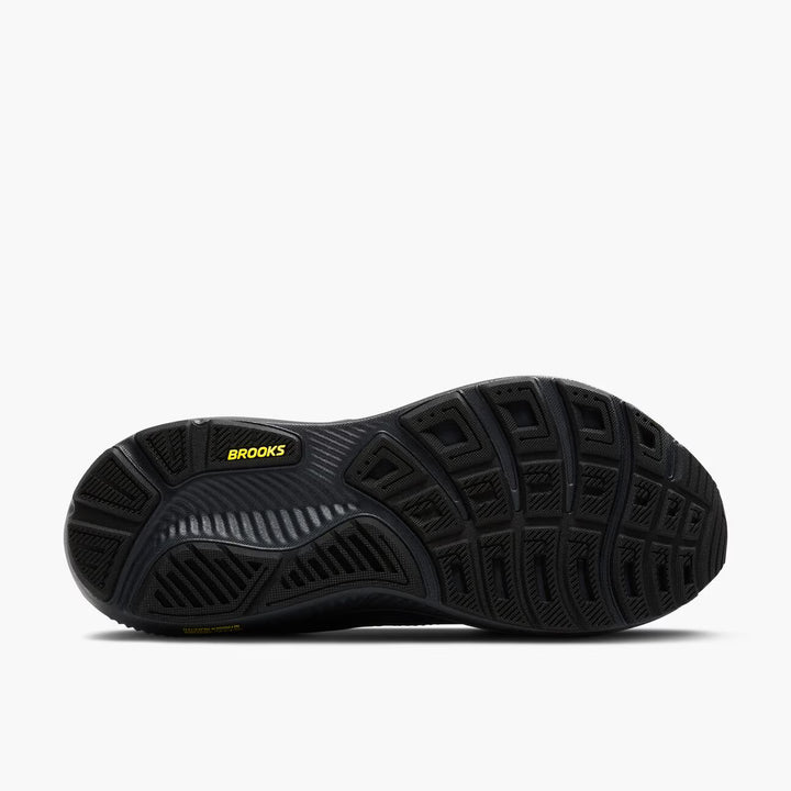 Brooks Men's Ghost 17 - Ebony/Black/Yellow