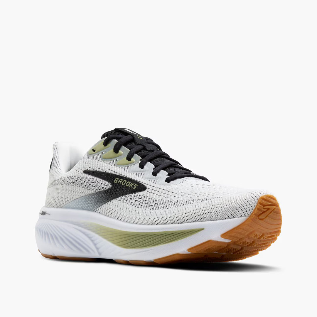 Brooks Ghost 17 para hombre - Blanco/Negro/Té (1104421D191)