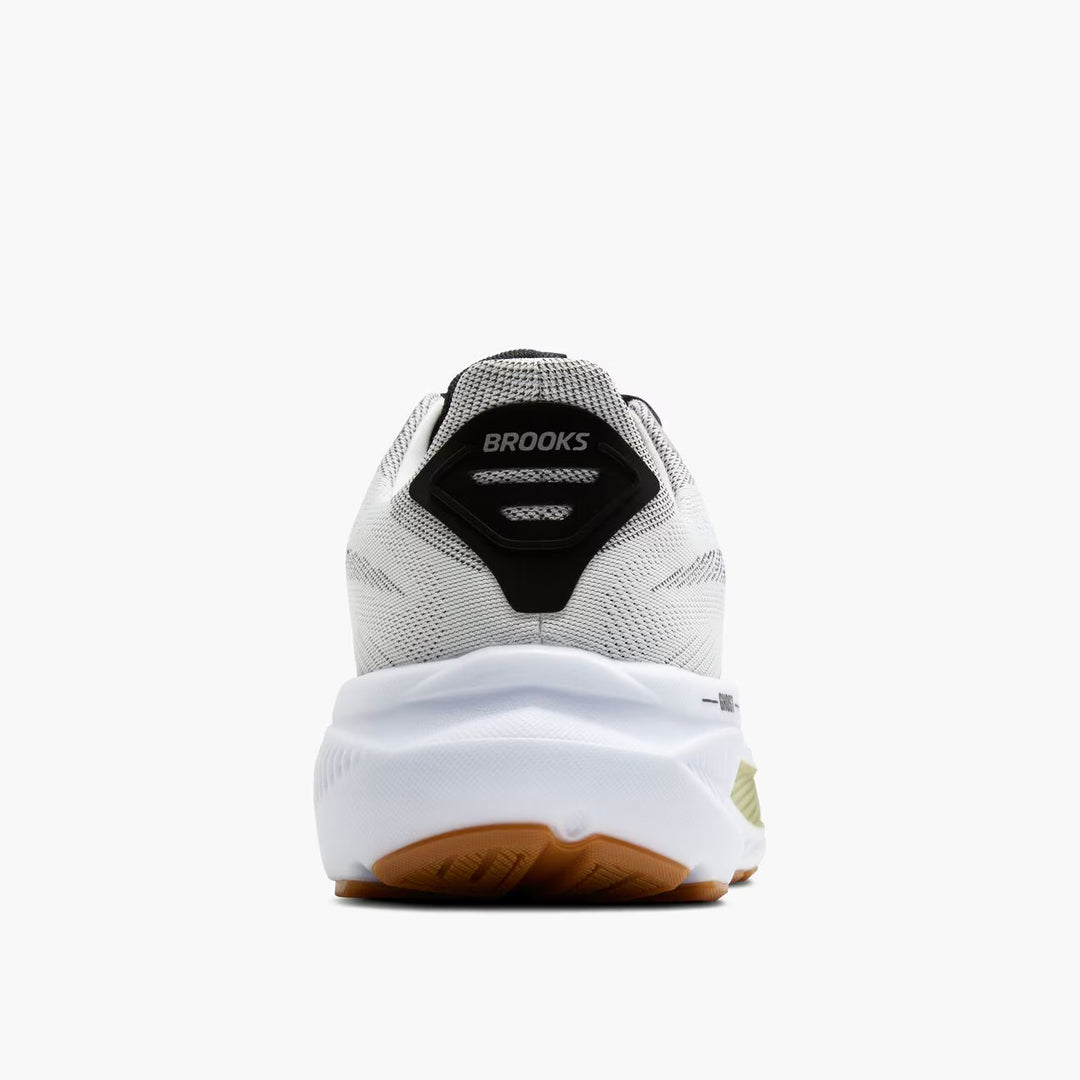 Brooks Ghost 17 para hombre - Blanco/Negro/Té (1104421D191)