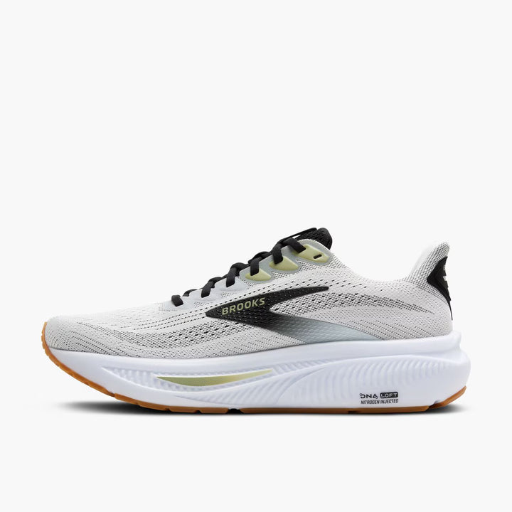 Brooks Ghost 17 para hombre - Blanco/Negro/Té (1104421D191)