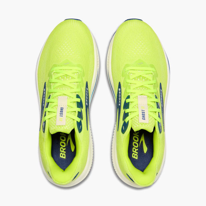 Brooks Men's Ghost 17 - Acid Lime/Navy/White