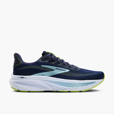 Brooks Ghost 17 para hombre - Peacoat/Lime/Azul