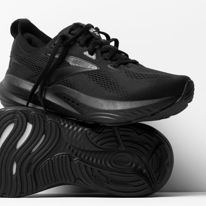 Brooks Men's Glycerin 22 (2E Wide) - Black/Black/Ebony