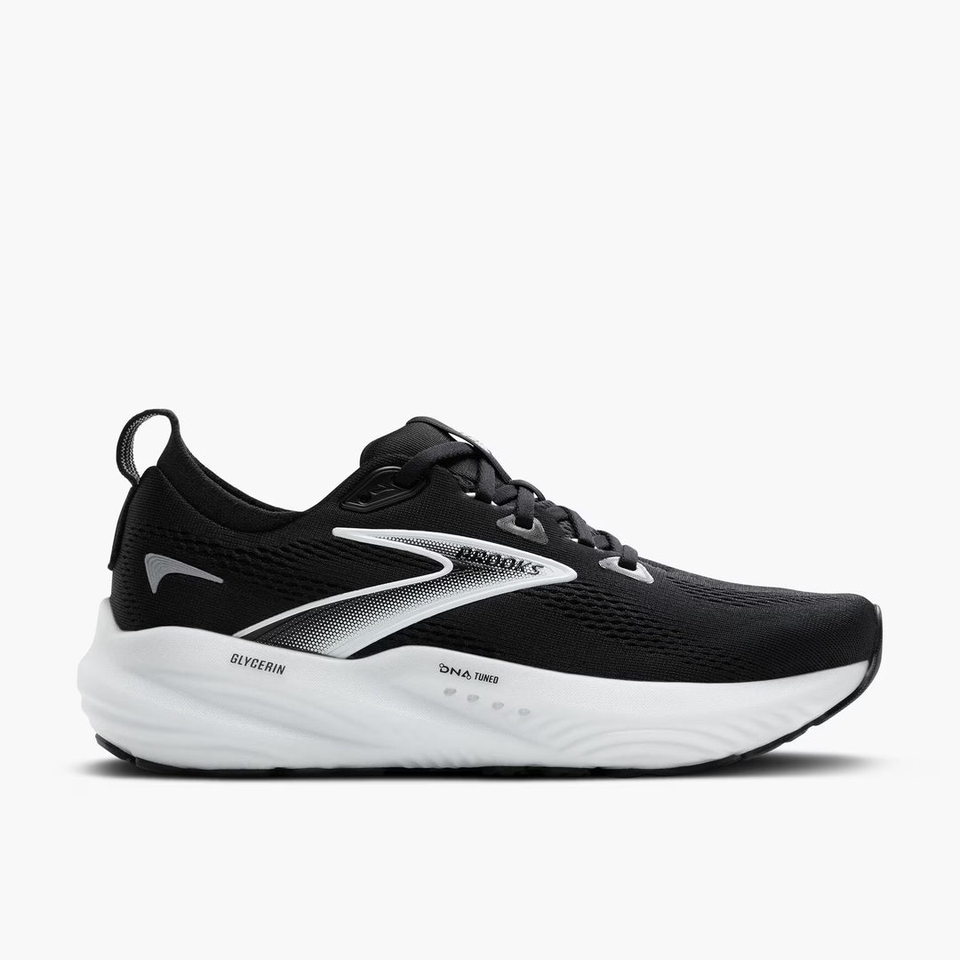 Brooks Men's Glycerin 22 (Wide) - Black/Grey/White