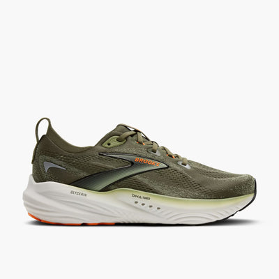 Brooks Glycerin 22 para hombre - Oliva polvorienta/Té/Naranja