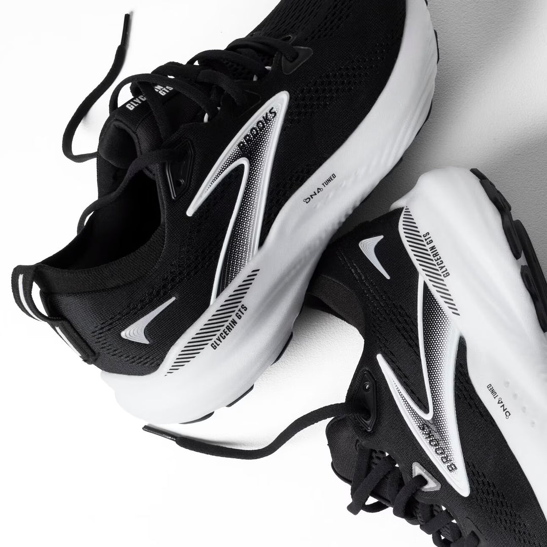 Brooks Men's Glycerin GTS 22 - Black/Grey/White