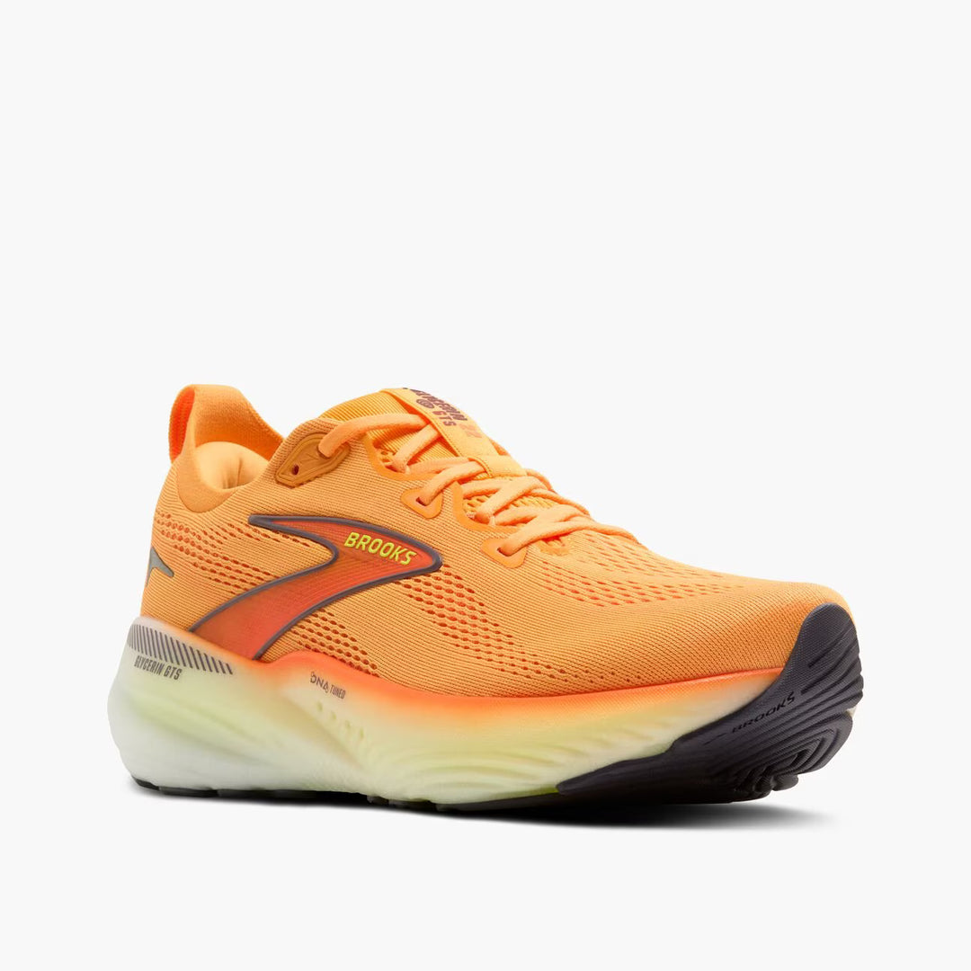 Brooks Men's Glycerin GTS 22 - Orange/Nightlife/White
