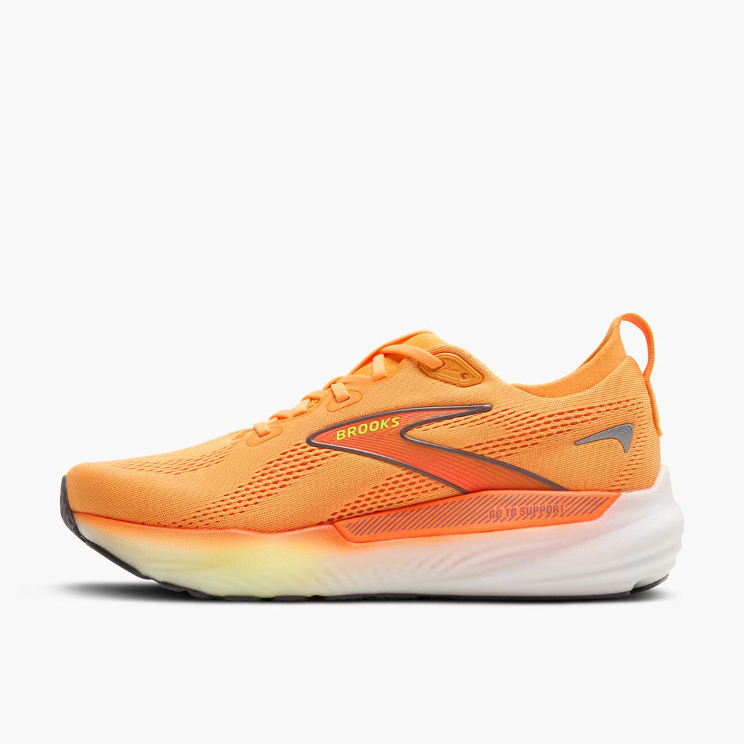 Brooks Men's Glycerin GTS 22 - Orange/Nightlife/White