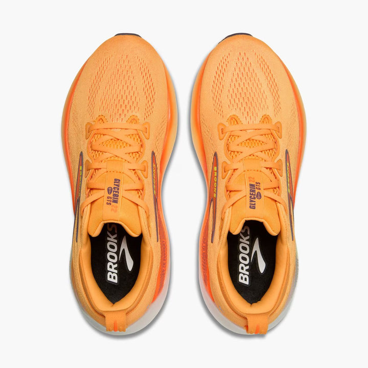 Brooks Men's Glycerin GTS 22 - Orange/Nightlife/White